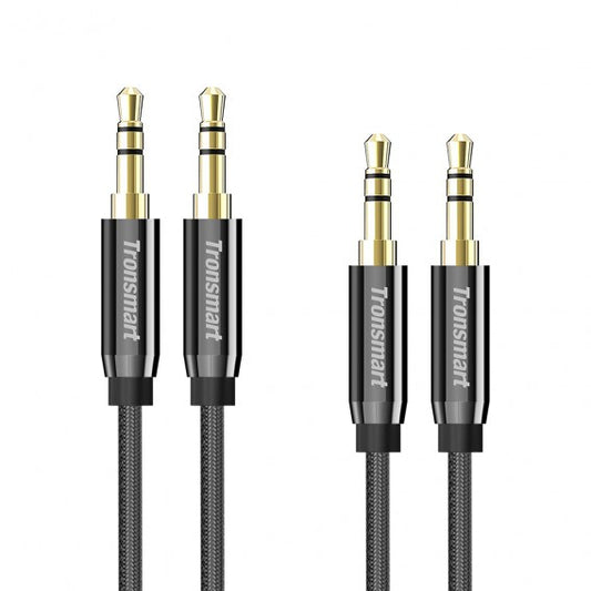 Buy Tronsmart S3C02 4ft + 8ft 3.5mm Premium Stereo AUX Audio Cable from Vmart in Pakistan