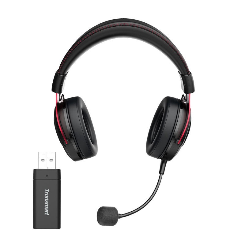 Buy Tronsmart Shadow 2.4GHz Wireless Gaming Headset - Black Red from Vmart in Pakistan