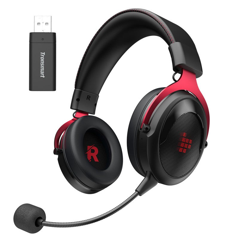 Buy Tronsmart Shadow 2.4GHz Wireless Gaming Headset - Black Red from Vmart in Pakistan