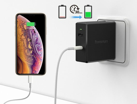 Buy Tronsmart WCP03 57W USB-C PD 3.0 Wall Charger from Vmart in Pakistan