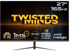 Buy Twisted Minds FHD 27'' 165Hz 1MS HDMI 2.0 Gaming Monitor from Vmart in Pakistan