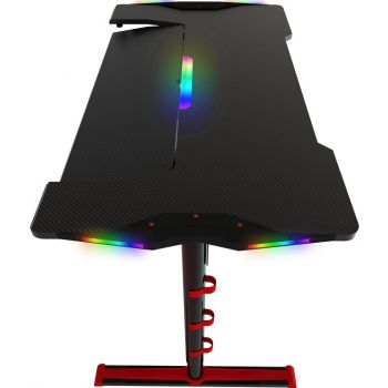 Buy Twisted Minds GDTS-4 RGB Gaming Desk - Black/Red from Vmart in Pakistan