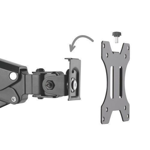 Buy Twisted Minds Premium Dual Monitors Aluminum Gas Spring Monitor Arm from Vmart in Pakistan