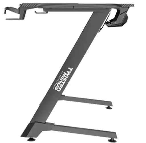 Buy Twisted Minds Z Shaped Gaming Desk Carbon Fiber Texture from Vmart in Pakistan