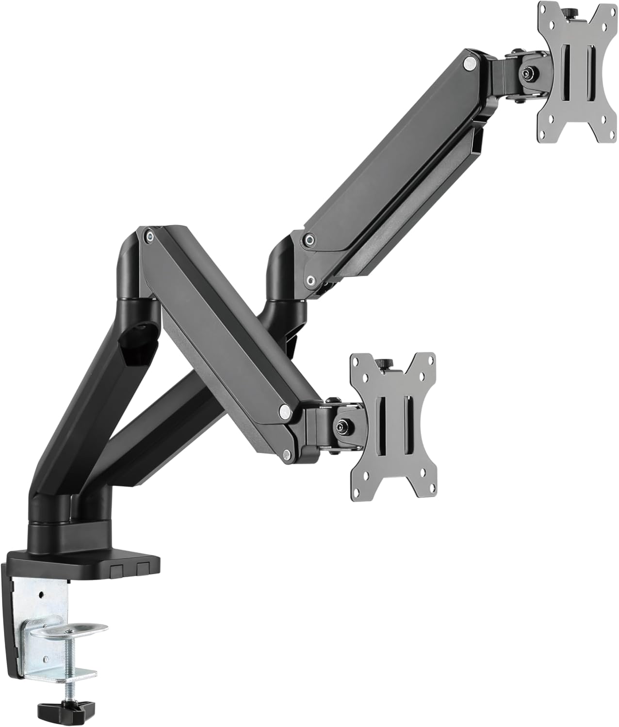 Buy Twisted Minds Premium Dual Monitor Aluminum Gas Spring Pole Mounted Monitor Arm from Vmart in Pakistan