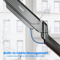 Buy Twisted Minds Single Monitor Aluminum Slim Mechanical Gas Spring Monitor Arm from Vmart in Pakistan