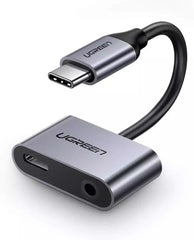 Buy UGreen 50596 Type C to 3.5mm Audio+Type C Female Adapter from Vmart in Pakistan