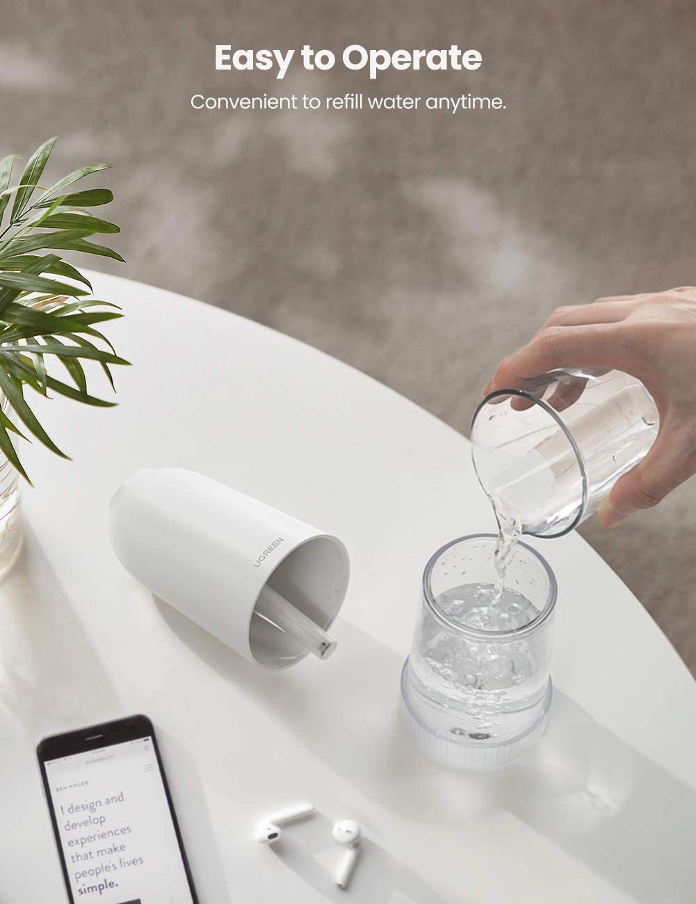 Buy Ugreen 80134 Cool Mist Air Humidifier from Vmart in Pakistan