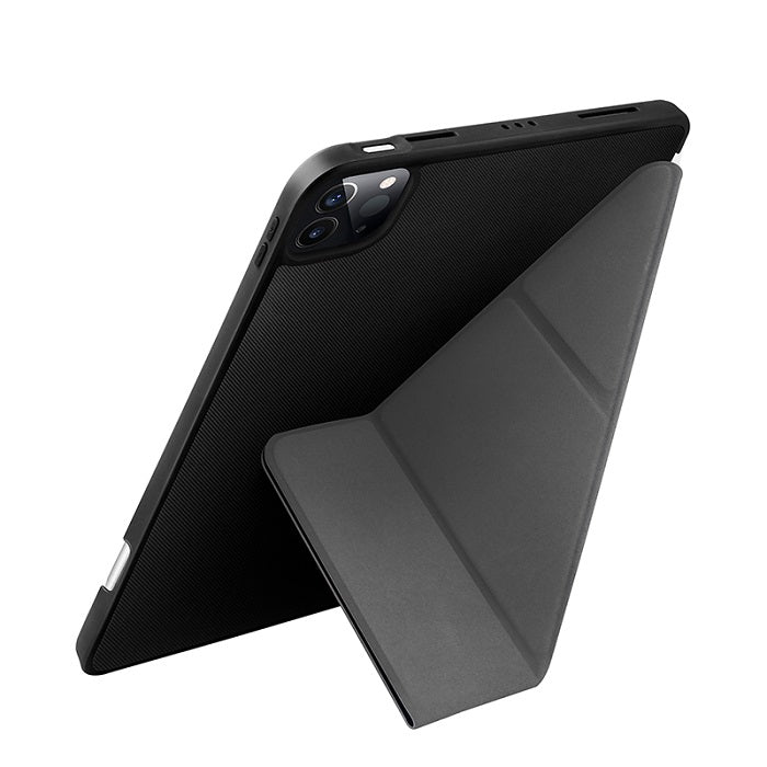 Buy UNIQ Transforma Case for iPad Pro 11 (2021) Antimicrobial Ebony Black from Vmart in Pakistan
