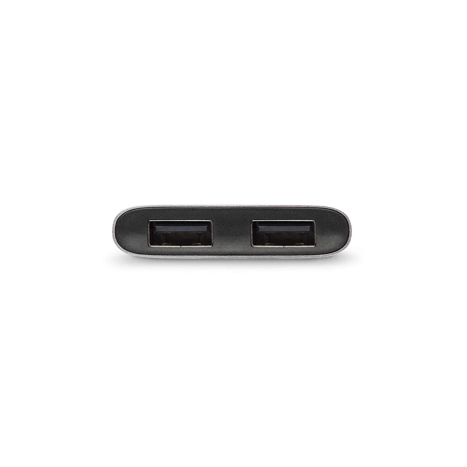 Buy Moshi USB-C To Dual USB-A Adapter - Gray from Vmart in Pakistan