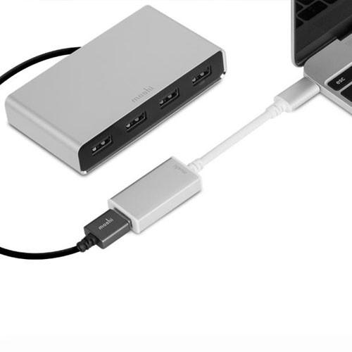 Buy Moshi USB-C to USB Adapter - Silver from Vmart in Pakistan