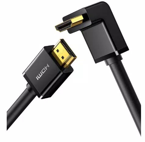 Buy Ugreen 10173 Right Angle 4K 90 Degree HDMI Cable 2m Black from Vmart in Pakistan