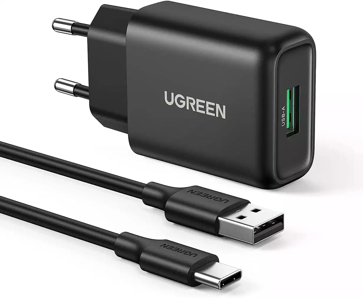 Buy Ugreen 10186 18W USB Fast Charger with USB-C Cable from Vmart in Pakistan