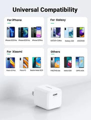 Buy Ugreen 10219 Mini 20W USB C Charger from Vmart in Pakistan