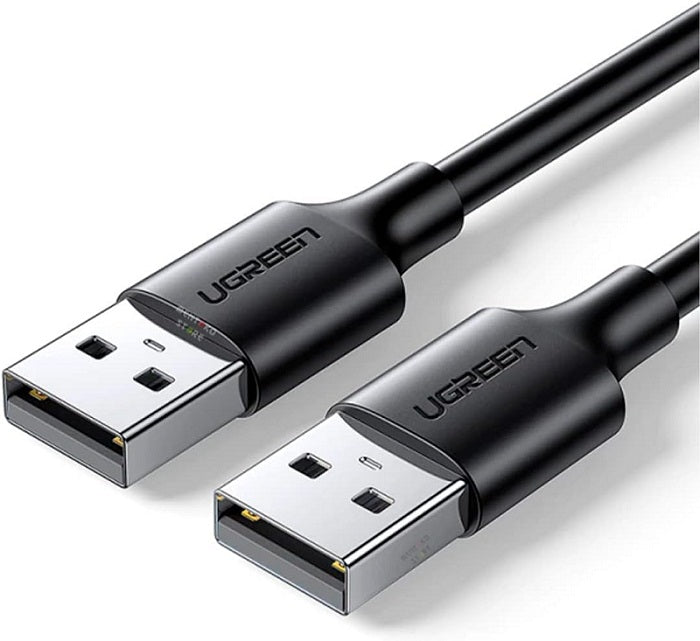 Buy Ugreen 30136 USB2.0 A Male to A Male Cable 3m Black from Vmart in Pakistan