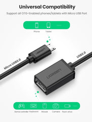 Buy Ugreen 10396 Micro USB 2.0 OTG Adapter Cable from Vmart in Pakistan
