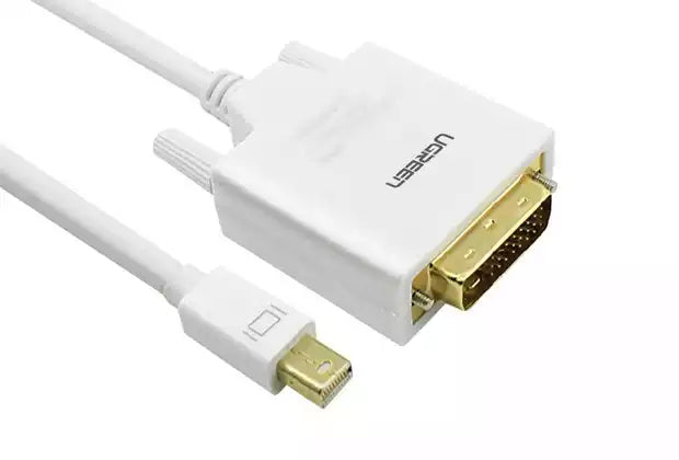 Buy Ugreen 10405 Mini DP to DVI 24+1 Cable 2m White from Vmart in Pakistan