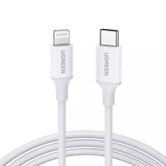 Buy Ugreen 10493 MFi USB-C to Lightning Charging Cable 1m White from Vmart in Pakistan