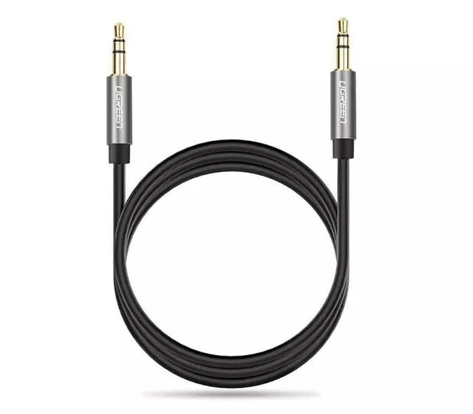 Buy Ugreen 10733 3.5mm Male to 3.5mm Male Cable 1m - Black from Vmart in Pakistan