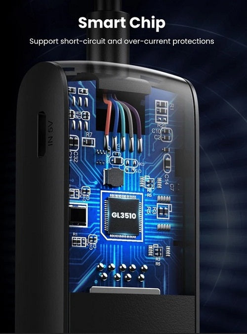 Buy Ugreen 10915 4 Ports Powered USB 3.0 Hub from Vmart in Pakistan
