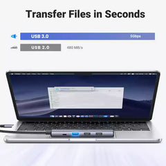 Buy Ugreen 15495 Revodok 5-in-1 USB-C Hub (100W PD, 4K@30Hz HDMI) from Vmart in Pakistan