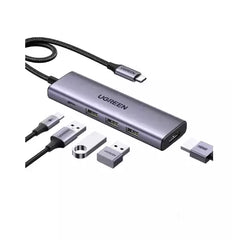 Buy Ugreen 15596 5-in-1 USB-C Hub (100W PD 4K@30Hz HDMI) from Vmart in Pakistan