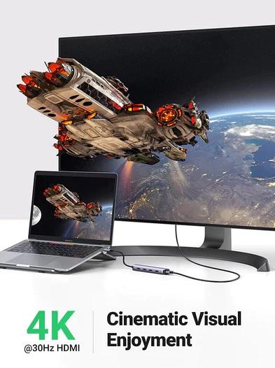 Buy Ugreen 20197 5 in 1 USB C HDMI Hub from Vmart in Pakistan