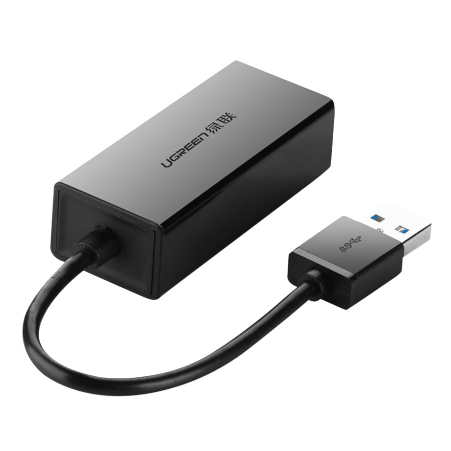 Buy Ugreen 20256 USB 3.0 to RJ45 Gigabit Ethernet Adapter - Black from Vmart in Pakistan