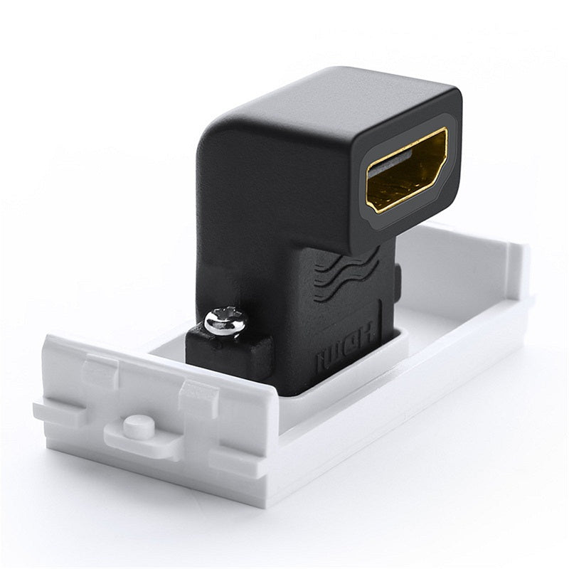 Buy Ugreen 20318 HDMI Socket Panel Angled White from Vmart in Pakistan