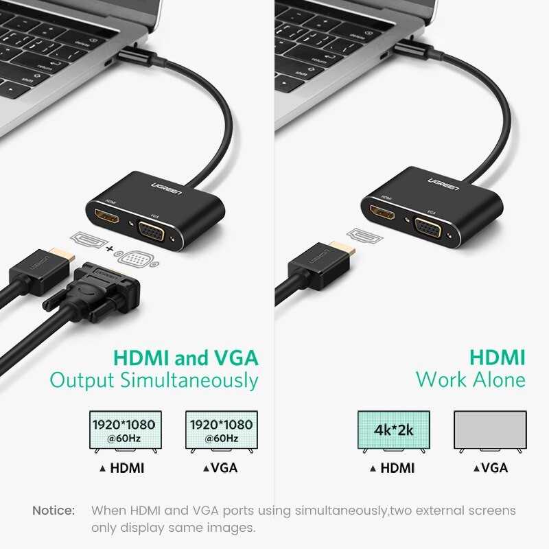 Buy Ugreen 20518 USB 3.0 to HDMI / VGA Converter from Vmart in Pakistan