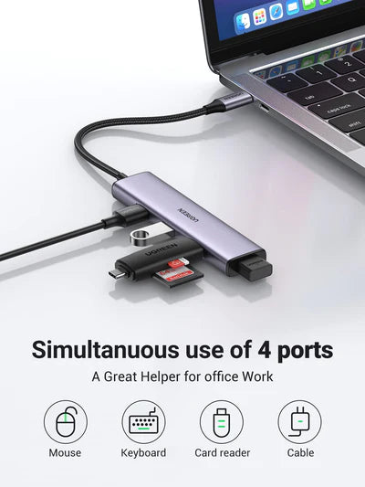 Buy Ugreen 20841 4 in 1 USB C Hub from Vmart in Pakistan