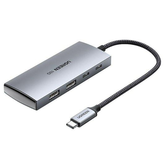 Buy Ugreen 30758 4 in 1 USB C to USB 3.1 Gen2 10Gbps Hub Adapter from Vmart in Pakistan