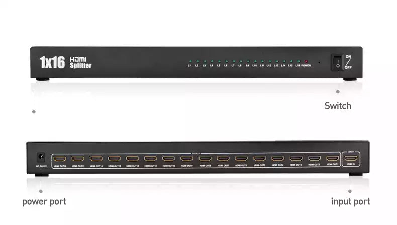 Buy Ugreen 40218 1 in 16 out HDMI Splitter from Vmart in Pakistan