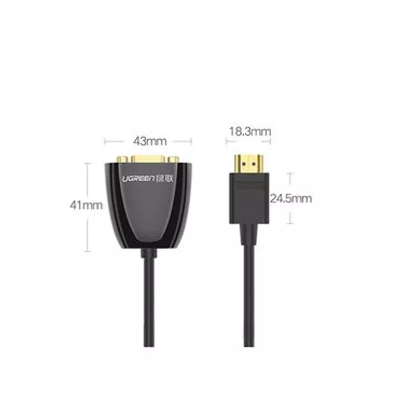 Buy Ugreen 40253 HDMI To VGA Converter Without Audio from Vmart in Pakistan