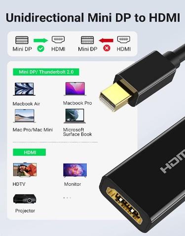 Buy Ugreen 40360 4K Mini DisplayPort to HDMI Adapter from Vmart in Pakistan