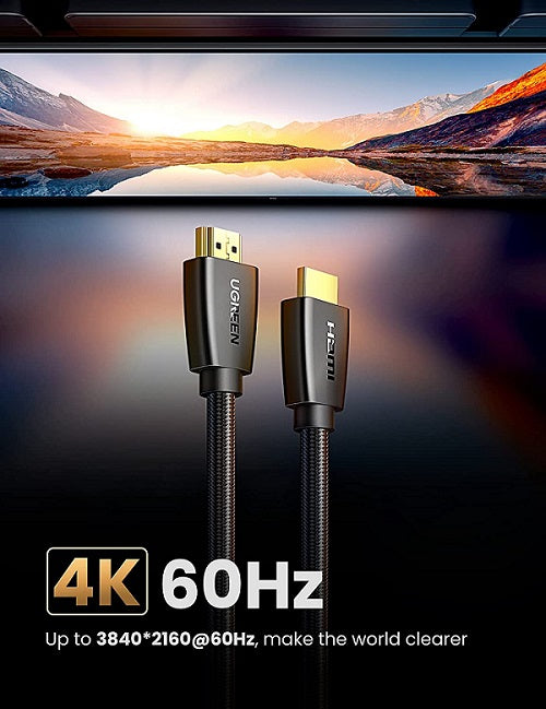 Buy Ugreen 40410 HDMI 2.0 Male to Male Cable - 2m from Vmart in Pakistan