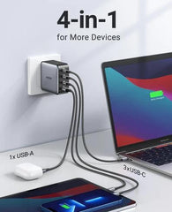 Buy Ugreen 40737 Nexode 100W USB C Wall Charger - 4 Ports from Vmart in Pakistan