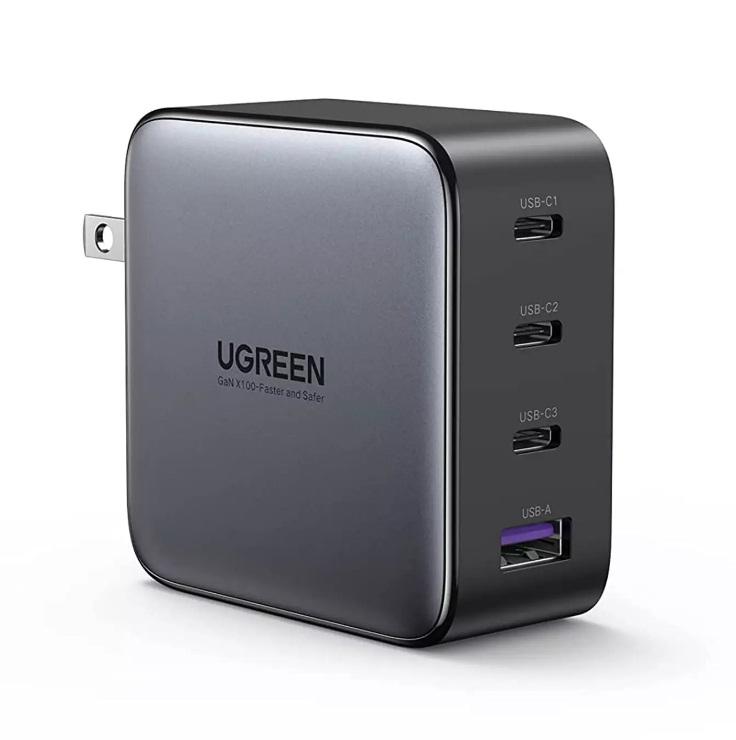Buy Ugreen 40737 Nexode 100W USB C Wall Charger - 4 Ports from Vmart in Pakistan
