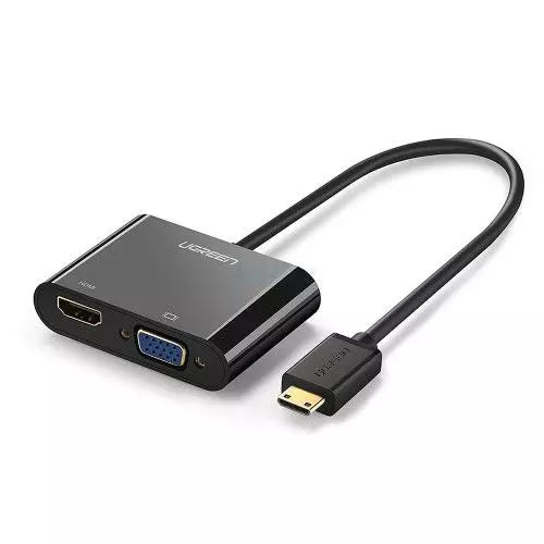 Buy Ugreen 40744 HDMI To VGA + HDMI + 3.5mm Converter from Vmart in Pakistan
