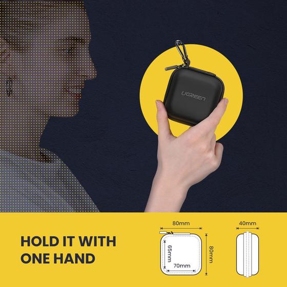 Buy Ugreen 40816 Earphone Storage Carrying Case from Vmart in Pakistan