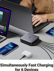 Buy Ugreen 40913 Nexode 200W USB C Desktop Charger from Vmart in Pakistan