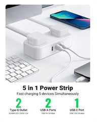 Buy Ugreen 50686 30W Power Strip DigiNest Extension from Vmart in Pakistan