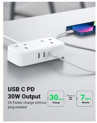 Buy Ugreen 50686 30W Power Strip DigiNest Extension from Vmart in Pakistan