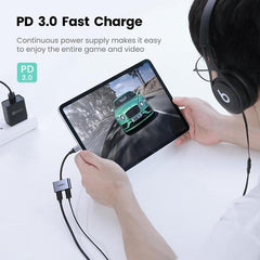 Buy Ugreen 60165 2 in 1 USB C Headphone & Charge Adapter from Vmart in Pakistan
