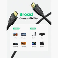Buy Ugreen 60363 HDMI Male To Male Cable With Braid 20m from Vmart in Pakistan