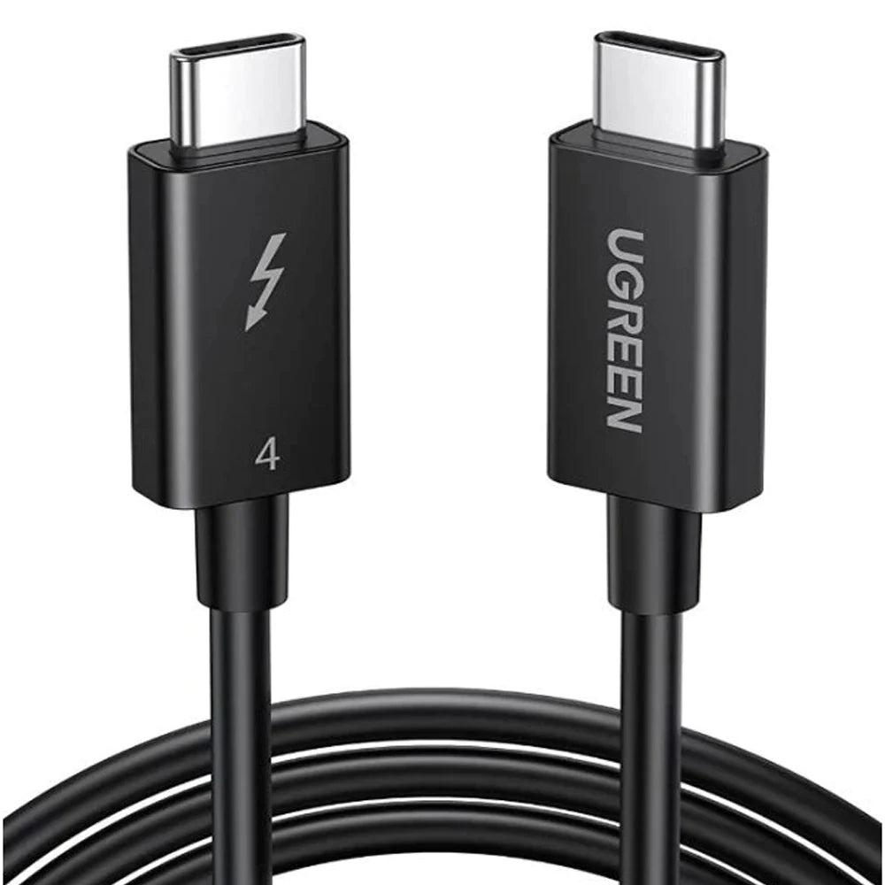 Buy Ugreen 30389 Thunderbolt 4 100W Male to Male USB C Fast Charging Data Sync Cable 0.8m from Vmart in Pakistan