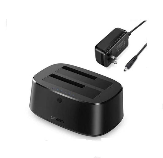 Buy Ugreen 60737 USB 3.0 TO SATA Dual-Bay HDD Docking Station from Vmart in Pakistan