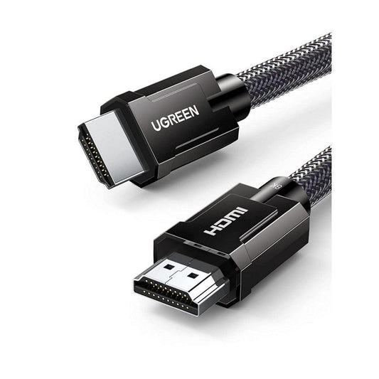 Buy Ugreen 70320 8K HDMI 2.1 Braided Cable 1.5m (Zinc Alloy Shell) from Vmart in Pakistan
