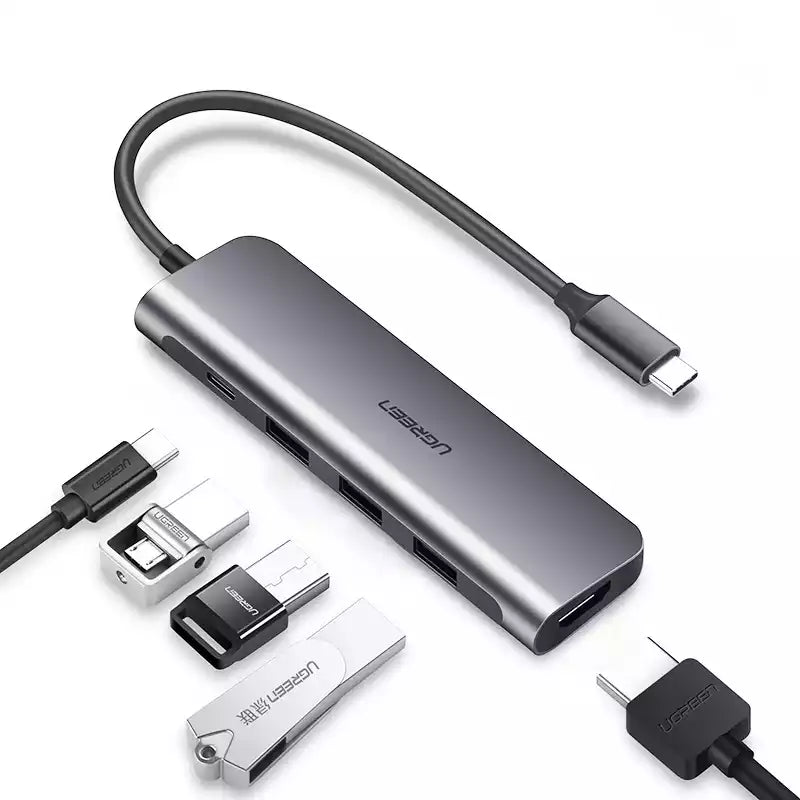 Buy Ugreen 70495 5-in-1 USB Type C Multifunction Adapter Hub from Vmart in Pakistan