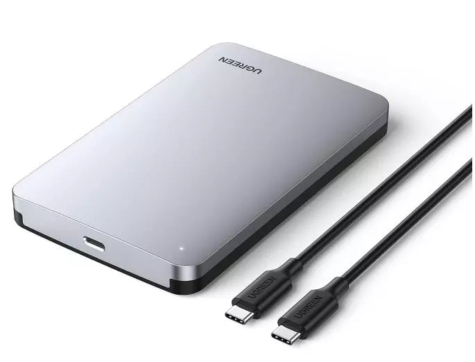 Buy Ugreen 70499 USB C Hard Drive Enclosure for 2.5 SATA SSD/HDD from Vmart in Pakistan